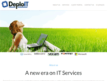 Tablet Screenshot of deploitgroup.com